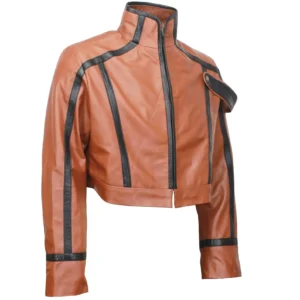 Handmade Code Geass Lelouch Vi Britannia Zero Brown Leather Jacket