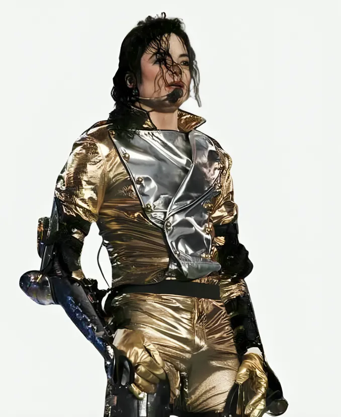 Michael Jackson HIStory World Tour Golden Jacket
