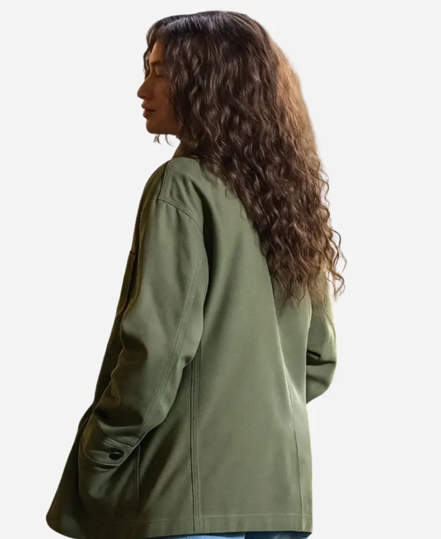 Zendaya The Drama Green Jacket
