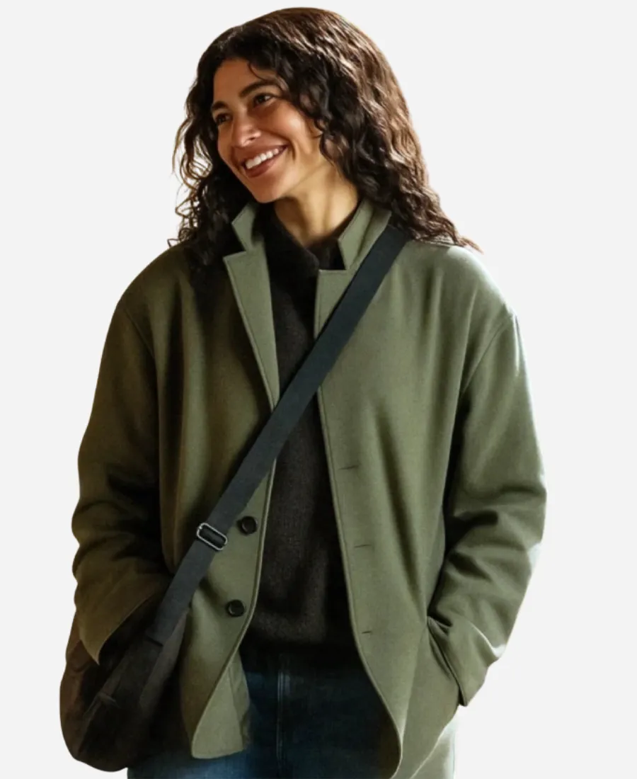 Zendaya The Drama Green Jacket