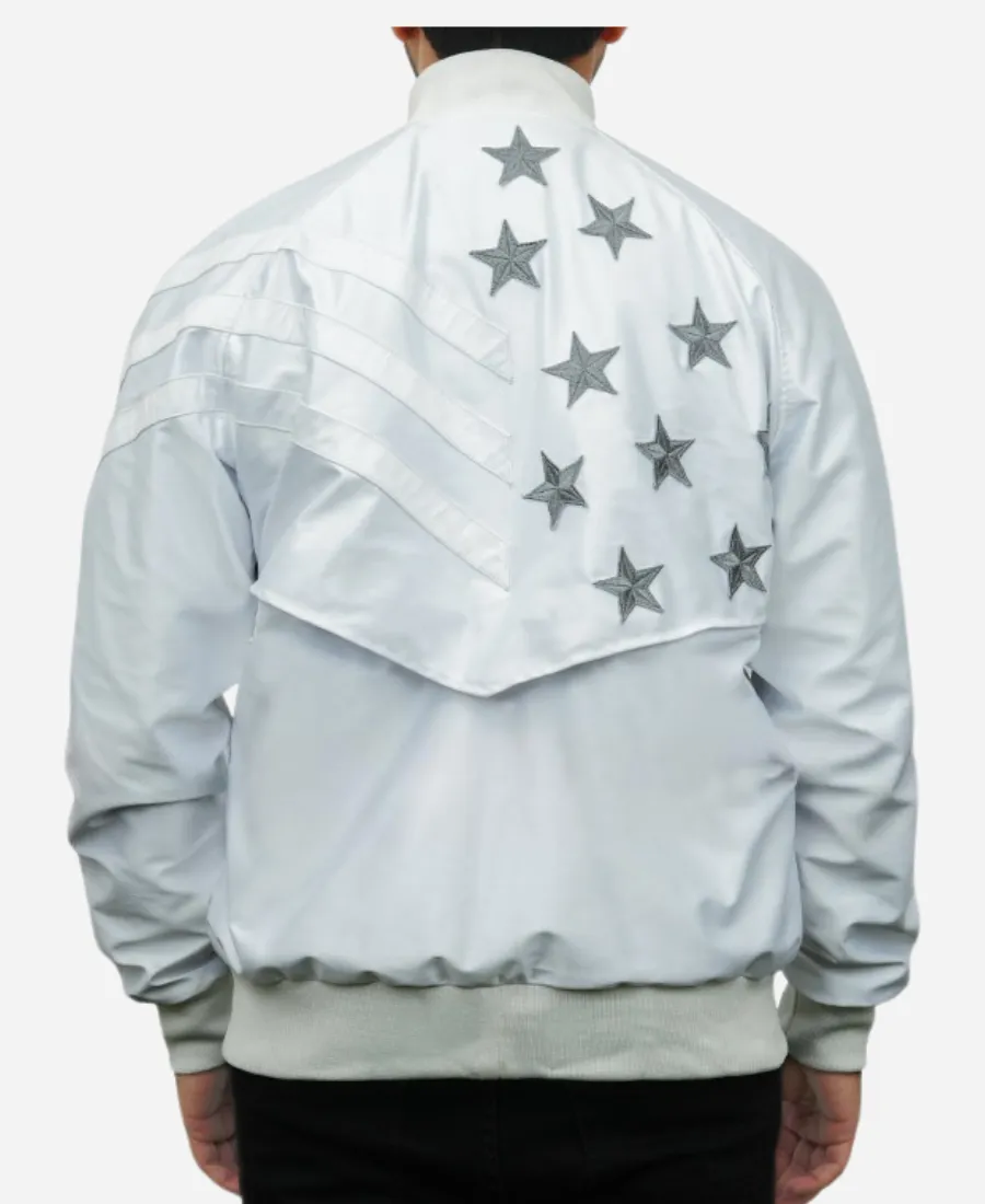 Michael B. Jordan Creed III White Jacket