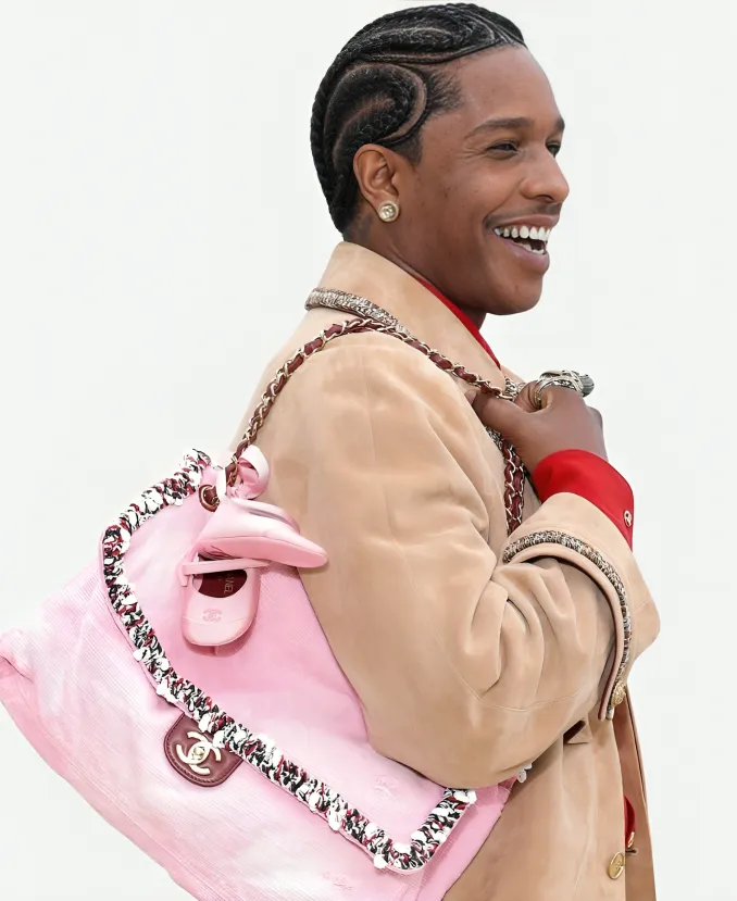 Chanel Cruise Show 2026 A$AP Rocky Suede Jacket