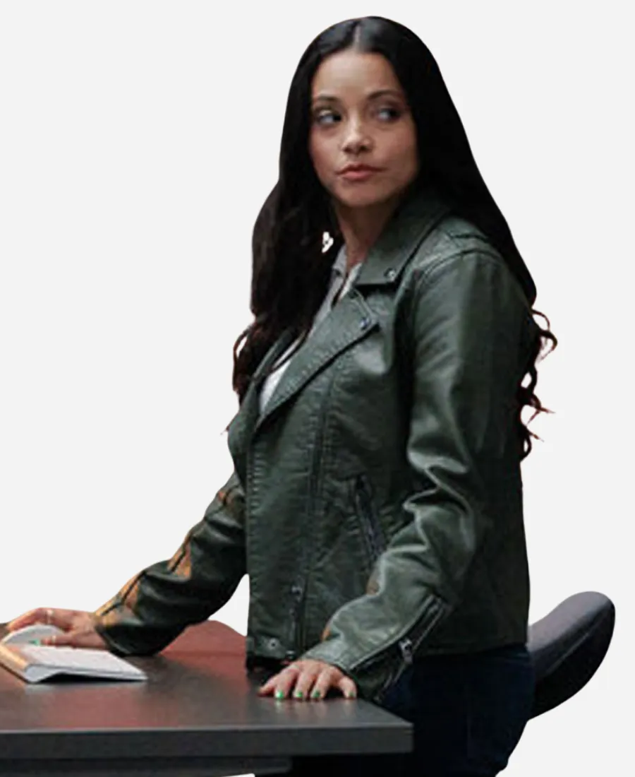 Lacey Quinn Found S01 Green Jacket