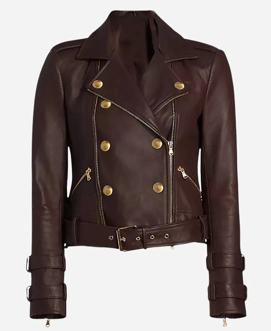 Kaitlin Olson Hacks Leather Jacket
