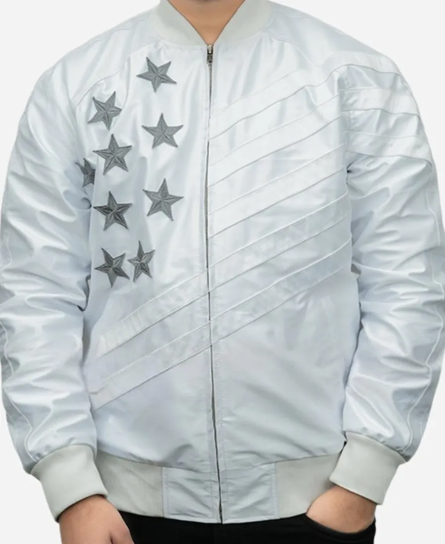 Michael B. Jordan Creed III White Jacket