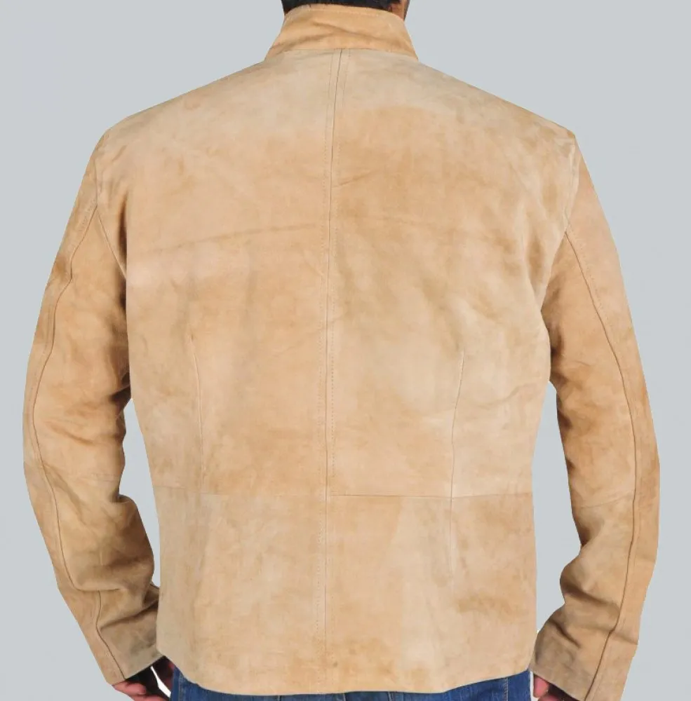 Daniel Craig Brown Suede Jacket