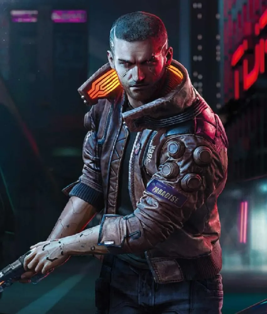 Cyberpunk 2077 Leather Jacket