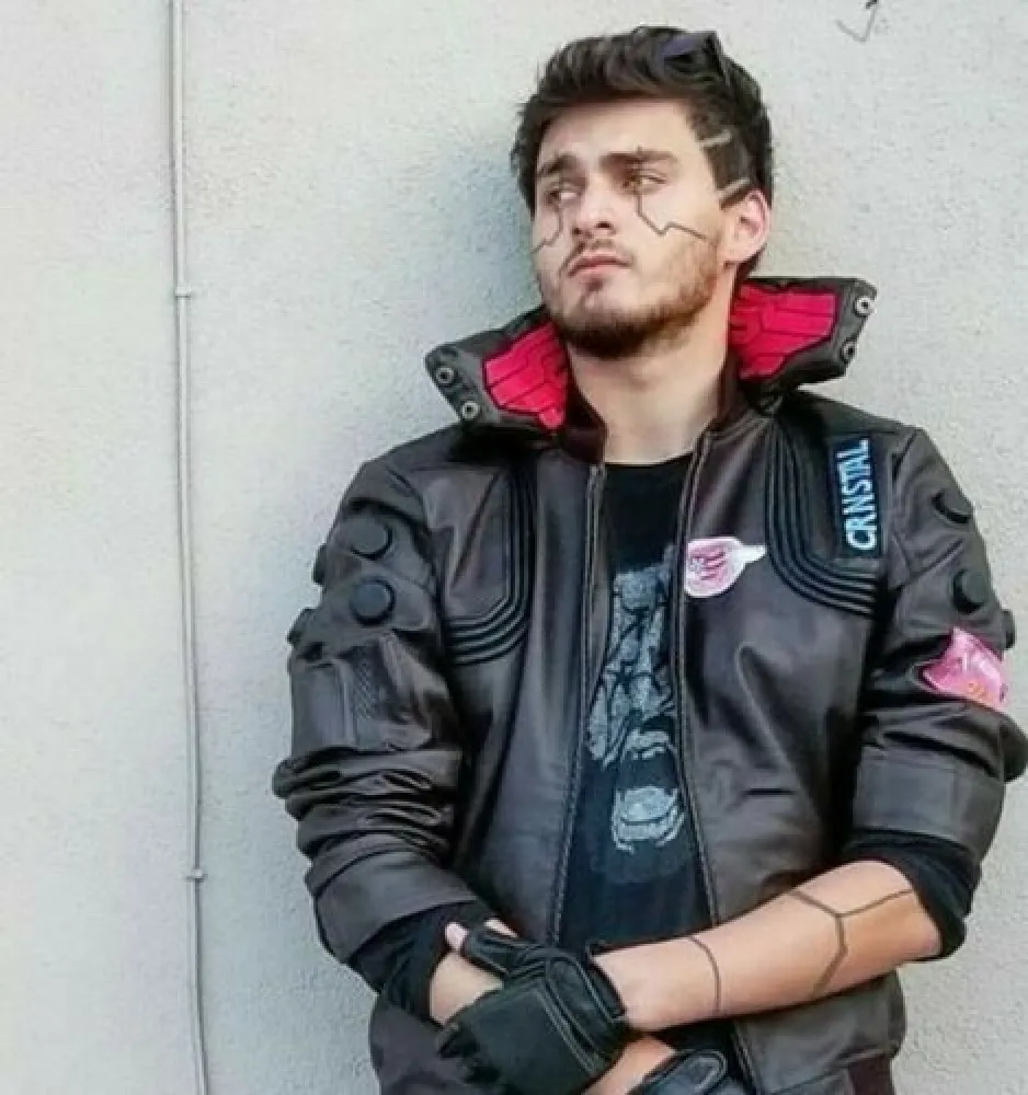 Cyberpunk 2077 V Samurai Leather Jacket