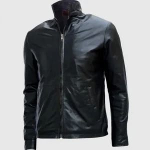 Biker Black Leather Jacket