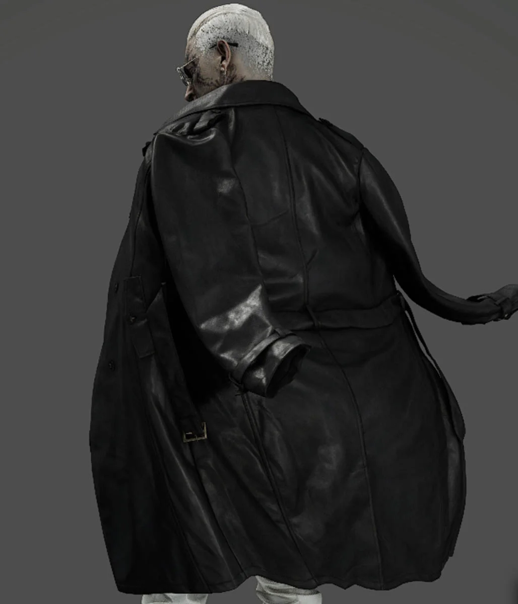 Resident Evil Requiem Zeno Leather Coat