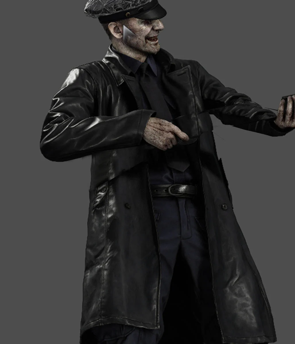 Resident Evil Norman Cole Leather Coat