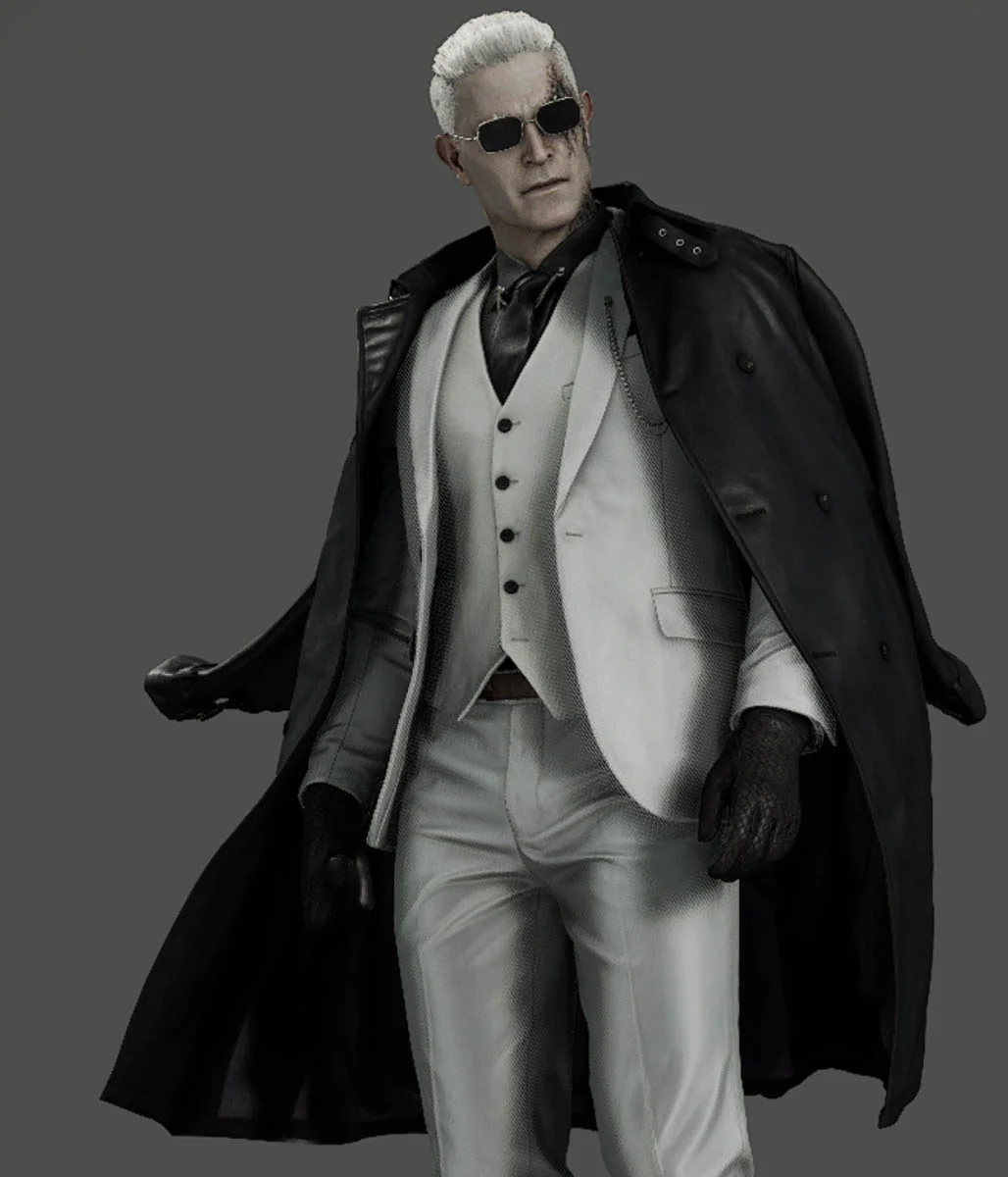 Resident Evil Requiem Zeno Leather Coat