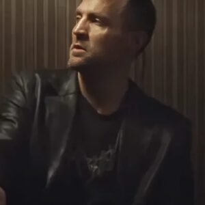 Jo Nesbo Detective Hole Leather Jacket