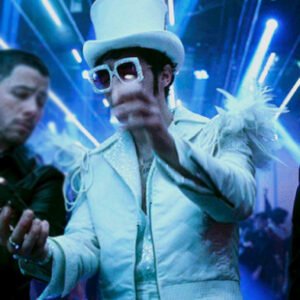 A Very Jonas Christmas Movie 2025 Joe Jonas White Jacket
